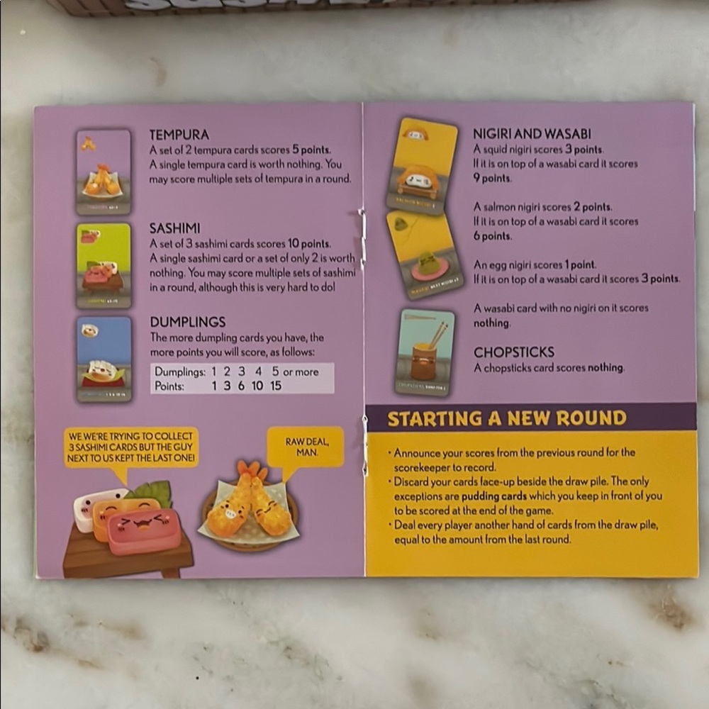 EUC Sushi Go! Card Game by Gamewright - Picture 6 of 12